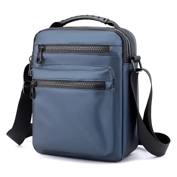 Oxford Fabric Crossbody Shoulder Bag Casual Sport Sling - Oxford Fabric Crossbody Shoulder Bag Casual Sport Sling - Image 9 of 9