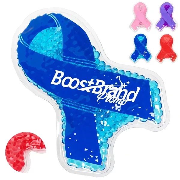 Ribbon Shaped Reusable Hot & Cold Gel Pack - Ribbon Shaped Reusable Hot & Cold Gel Pack - Image 0 of 4
