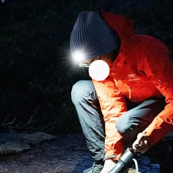 LED Lighted Knit Beanie Hat for Hands-Free Illumination - LED Lighted Knit Beanie Hat for Hands-Free Illumination - Image 5 of 5