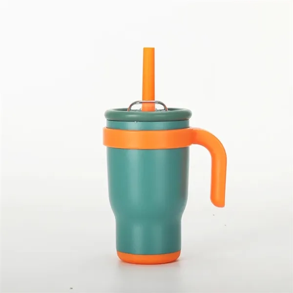 14oz Kids Stainless Steel Insulated Tumbler Mug with Straw - 14oz Kids Stainless Steel Insulated Tumbler Mug with Straw - Image 5 of 11