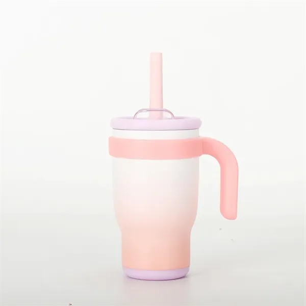14oz Kids Stainless Steel Insulated Tumbler Mug with Straw - 14oz Kids Stainless Steel Insulated Tumbler Mug with Straw - Image 6 of 11