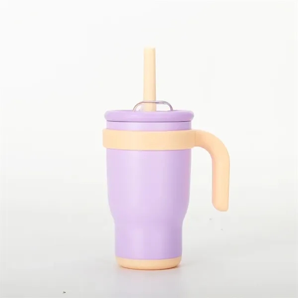 14oz Kids Stainless Steel Insulated Tumbler Mug with Straw - 14oz Kids Stainless Steel Insulated Tumbler Mug with Straw - Image 7 of 11