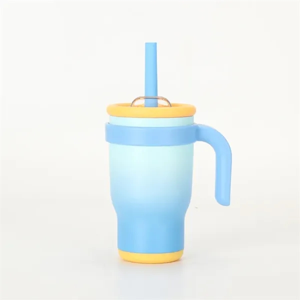 14oz Kids Stainless Steel Insulated Tumbler Mug with Straw - 14oz Kids Stainless Steel Insulated Tumbler Mug with Straw - Image 8 of 11
