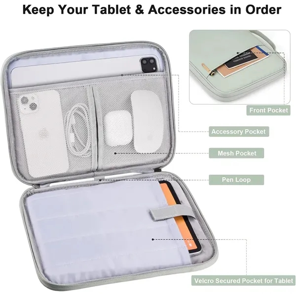 Tablet Carrying Case Padded Travel Sleeve Bag - Tablet Carrying Case Padded Travel Sleeve Bag - Image 1 of 3