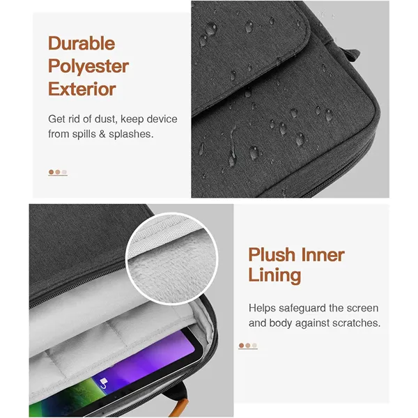 Tablet Sleeve Bag Handle Carrying Case with Shoulder Strap - Tablet Sleeve Bag Handle Carrying Case with Shoulder Strap - Image 1 of 2