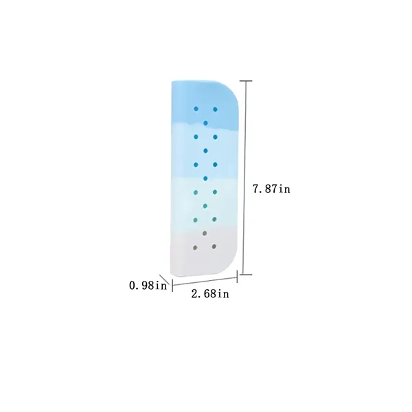 Custom Logo DIY Silicone Mesh Pencil Pouch - Custom Logo DIY Silicone Mesh Pencil Pouch - Image 1 of 5
