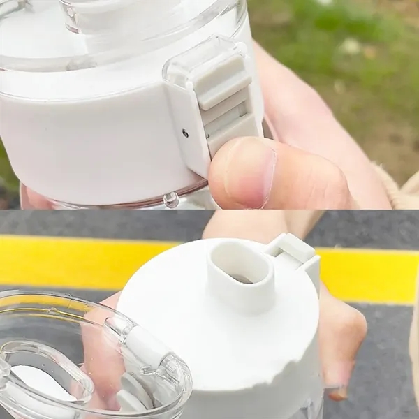 Large Capacity Sports Water Bottle with Straw for Summer - Large Capacity Sports Water Bottle with Straw for Summer - Image 1 of 7