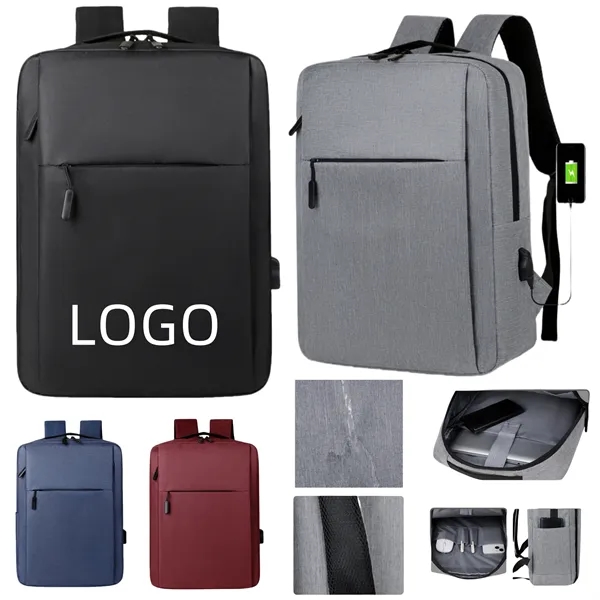 High-capacity Casual Business Backpack - High-capacity Casual Business Backpack - Image 0 of 4