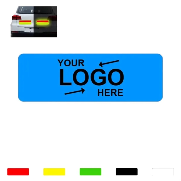Custom Magnet Reflective Bumper Sticker - Custom Magnet Reflective Bumper Sticker - Image 0 of 6