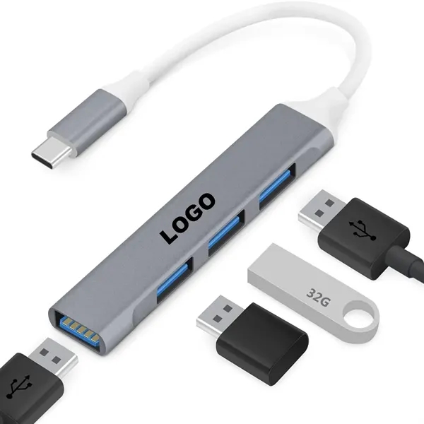 4-in-1 USB C Adapter - 4-in-1 USB C Adapter - Image 0 of 5