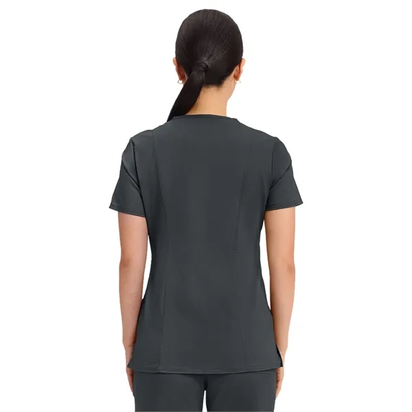 Cherokee - Workwear Revolution - Mock Wrap Top - Cherokee - Workwear Revolution - Mock Wrap Top - Image 1 of 39