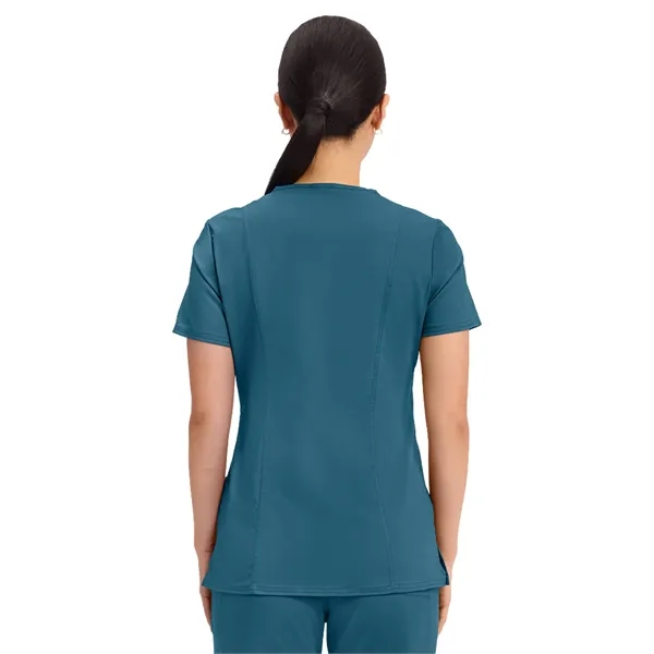 Cherokee - Workwear Revolution - Mock Wrap Top - Cherokee - Workwear Revolution - Mock Wrap Top - Image 2 of 39