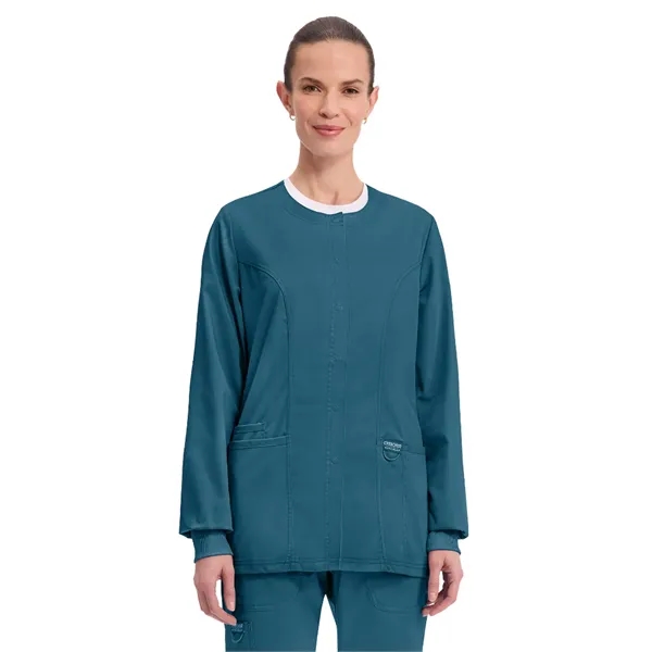 Cherokee - Workwear Revolution - Snap Front Jacket - Cherokee - Workwear Revolution - Snap Front Jacket - Image 3 of 35