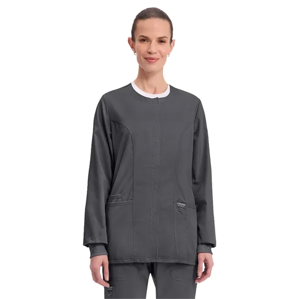 Cherokee - Workwear Revolution - Snap Front Jacket - Cherokee - Workwear Revolution - Snap Front Jacket - Image 23 of 35