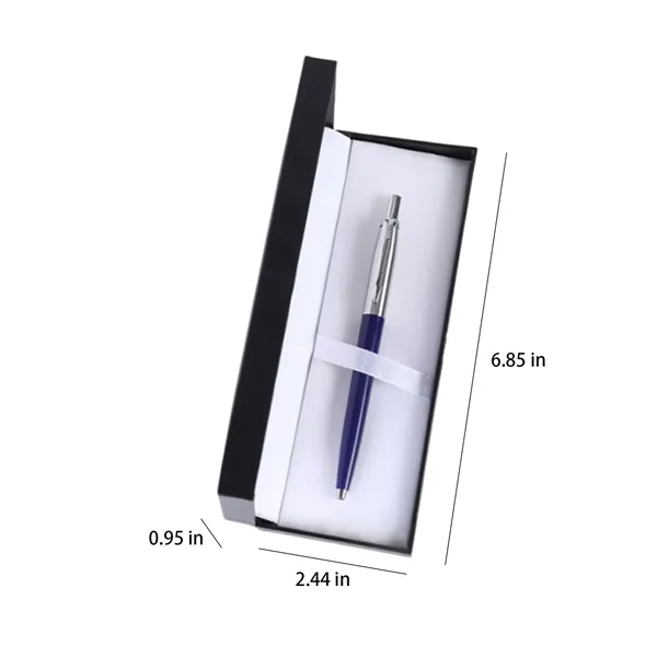 Retractable Metal Ballpoint Pen Office Gift Writing Tool - Retractable Metal Ballpoint Pen Office Gift Writing Tool - Image 1 of 6