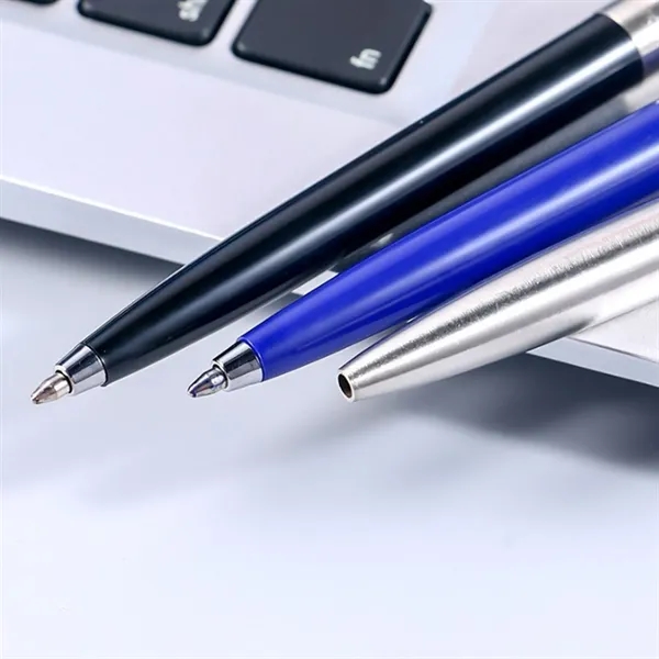 Retractable Metal Ballpoint Pen Office Gift Writing Tool - Retractable Metal Ballpoint Pen Office Gift Writing Tool - Image 4 of 6