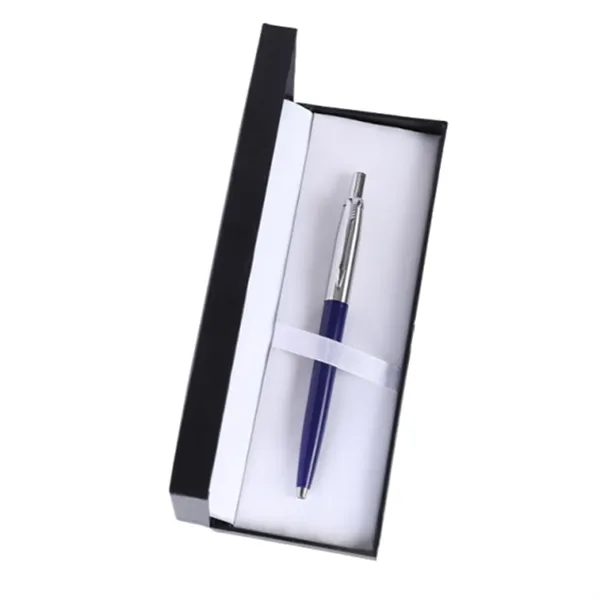Retractable Metal Ballpoint Pen Office Gift Writing Tool - Retractable Metal Ballpoint Pen Office Gift Writing Tool - Image 5 of 6