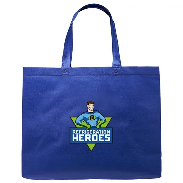 Jumbo Size Durable With Gusset Tote Bag (16" X 4" X 14") - Jumbo Size Durable With Gusset Tote Bag (16" X 4" X 14") - Image 1 of 6