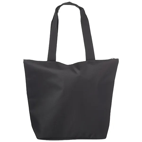 Stylish Durable Zip Pocket Non-Woven Shopping Tote Bag