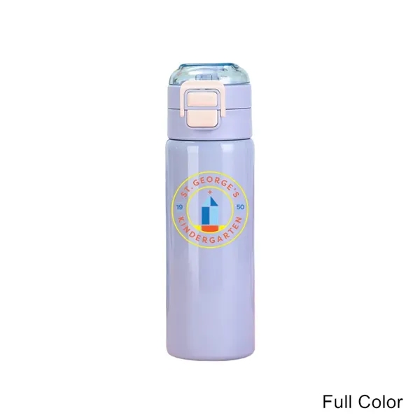 17oz Labubu Kids Cartoon Thermos with Straw & Flip Sip Lid - 17oz Labubu Kids Cartoon Thermos with Straw & Flip Sip Lid - Image 1 of 15