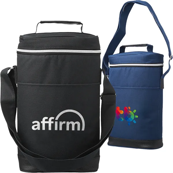 Insulated Zipper Cooler Lunch Bags (8.5"x14.6"x4.7")
