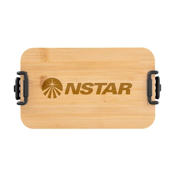BambooNest Double Deck Lunch Box - BambooNest Double Deck Lunch Box - Image 2 of 9