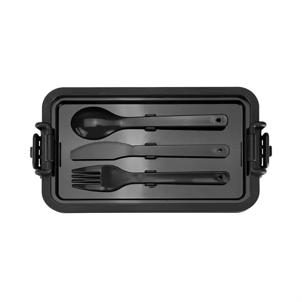 BambooNest Double Deck Lunch Box - BambooNest Double Deck Lunch Box - Image 7 of 9