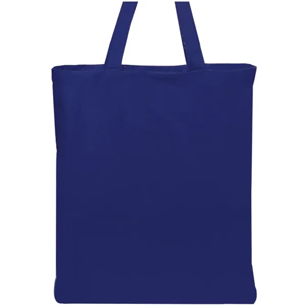 4 oz. Color Cotton Canvas Tote Bags - 4 oz. Color Cotton Canvas Tote Bags - Image 2 of 2