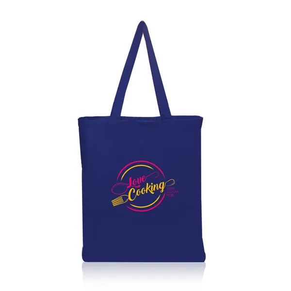 4 oz. Color Cotton Canvas Tote Bags - 4 oz. Color Cotton Canvas Tote Bags - Image 1 of 2