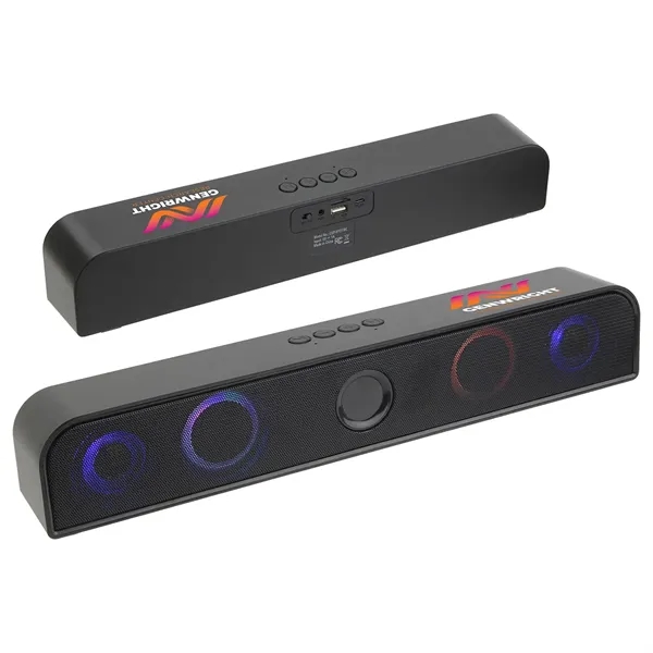 Rhyme Light Up Stereo Speaker Bar - Rhyme Light Up Stereo Speaker Bar - Image 0 of 0