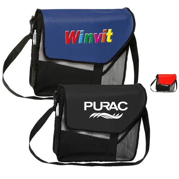 Messenger Bag - Slant flap Laptop Sleeve w/ Shoulder strap - Messenger Bag - Slant flap Laptop Sleeve w/ Shoulder strap - Image 0 of 4