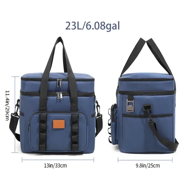 23L 6gal Leakproof Insulated Large Lunch Cooler Bag Box - 23L 6gal Leakproof Insulated Large Lunch Cooler Bag Box - Image 1 of 6