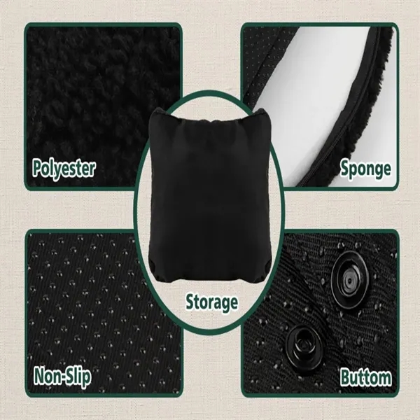 Foldable Waterproof Seat Cushion For Outdoor And Indoor Use - Foldable Waterproof Seat Cushion For Outdoor And Indoor Use - Image 1 of 4