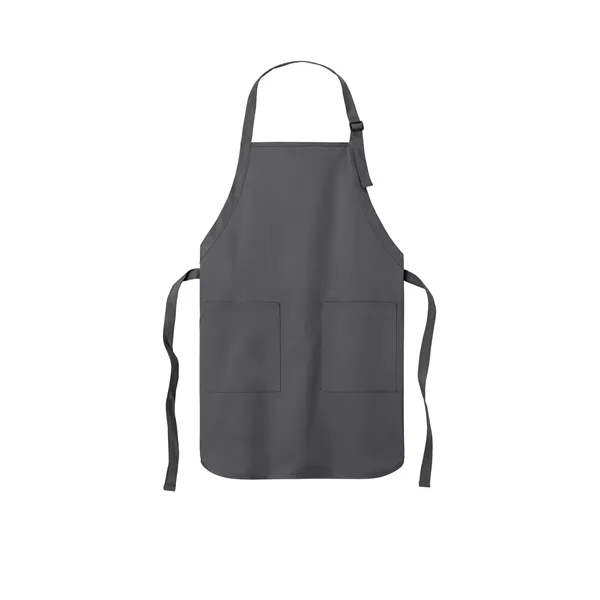 Port Authority ® Full-Length Two-Pocket Bib Apron - Port Authority ® Full-Length Two-Pocket Bib Apron - Image 5 of 12