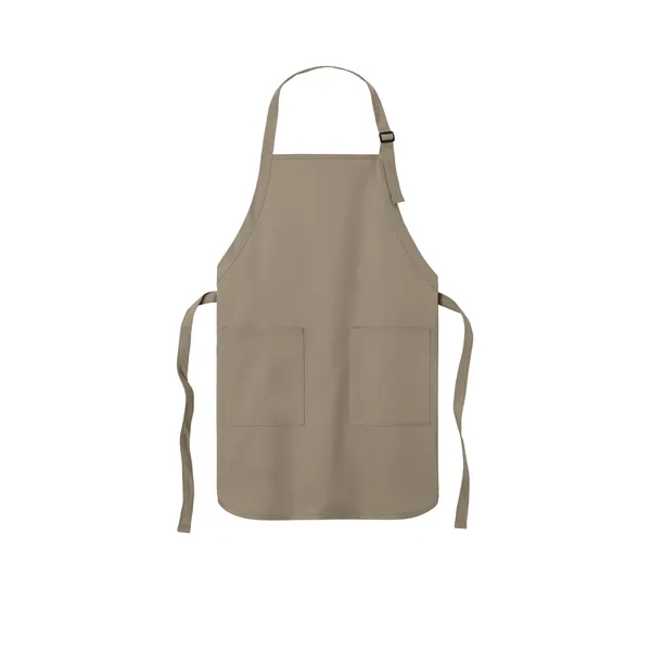 Port Authority ® Full-Length Two-Pocket Bib Apron - Port Authority ® Full-Length Two-Pocket Bib Apron - Image 7 of 12