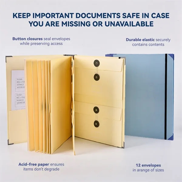 In Case I Go Missing Organizer Binder Folder - In Case I Go Missing Organizer Binder Folder - Image 1 of 3