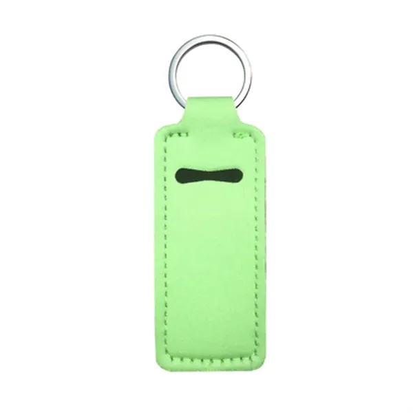 Neoprene Lip Balm Holder Keychain - Neoprene Lip Balm Holder Keychain - Image 3 of 9