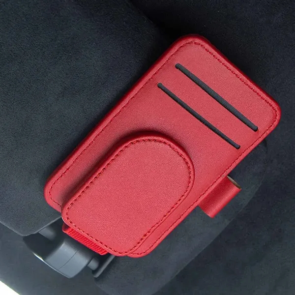 Sunglasses Holder For Car Visor Clip - Sunglasses Holder For Car Visor Clip - Image 4 of 5