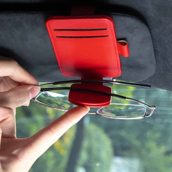 Sunglasses Holder For Car Visor Clip - Sunglasses Holder For Car Visor Clip - Image 5 of 5