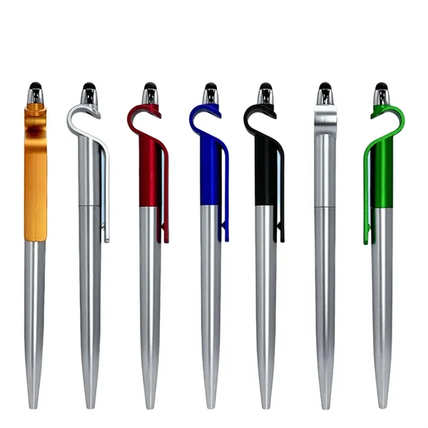 Cell Phone Holder Atomic Touch Screen Ballpoint Pen - Cell Phone Holder Atomic Touch Screen Ballpoint Pen - Image 0 of 4