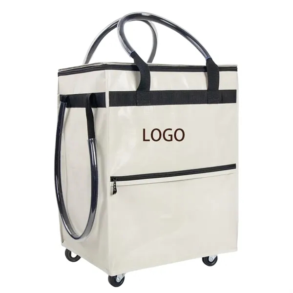 Reusable Grocery Bag On Wheels - Reusable Grocery Bag On Wheels - Image 0 of 4