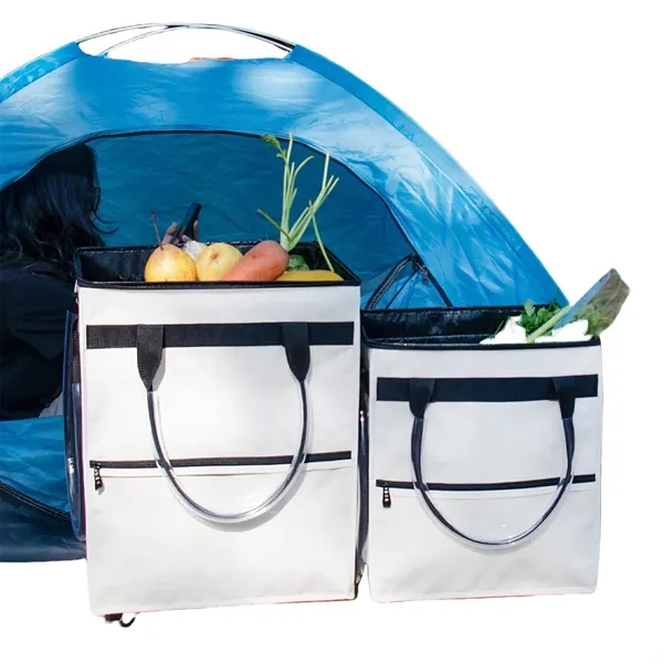 Reusable Grocery Bag On Wheels - Reusable Grocery Bag On Wheels - Image 4 of 4