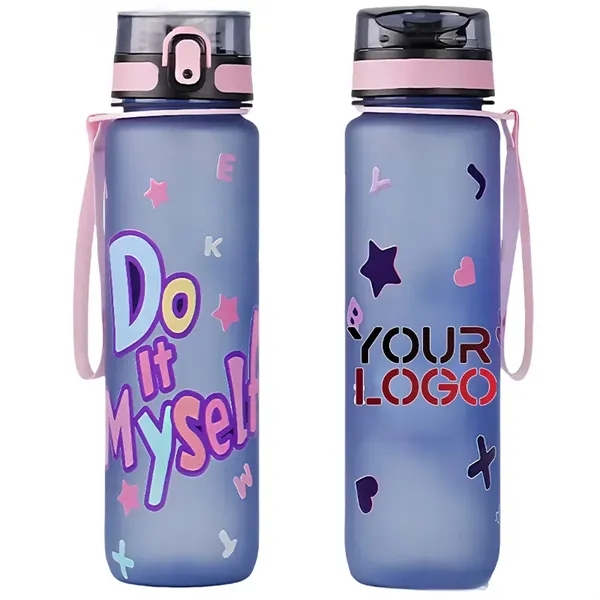 outdoor 1000ML matte sport water Bottle - outdoor 1000ML matte sport water Bottle - Image 0 of 5