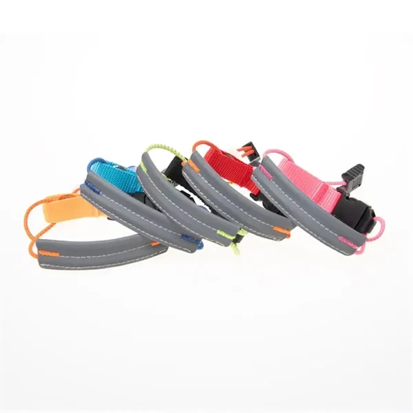 Reflective Elastic Bike Pant Bands - Reflective Elastic Bike Pant Bands - Image 1 of 5