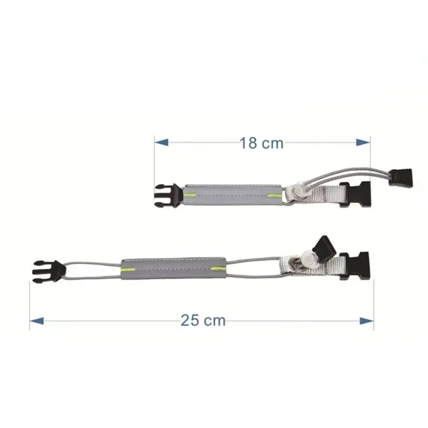 Reflective Elastic Bike Pant Bands - Reflective Elastic Bike Pant Bands - Image 2 of 5