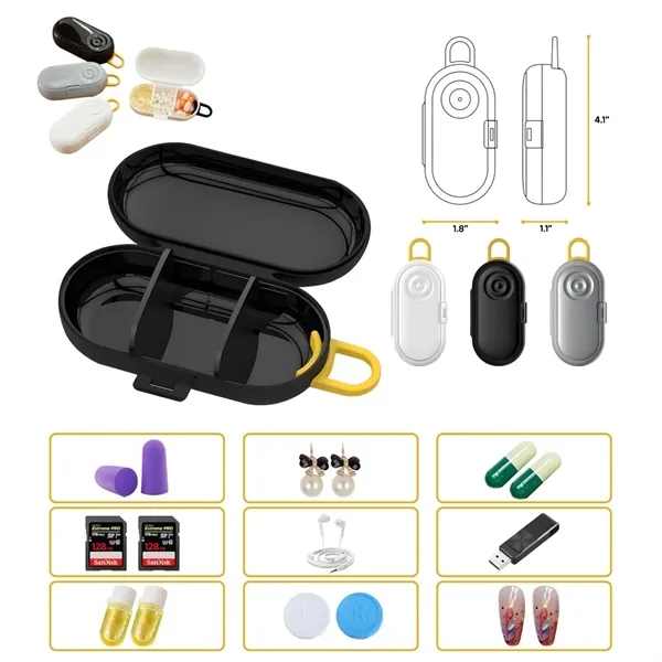 Multi-Purpose Earbud Storage Case - Multi-Purpose Earbud Storage Case - Image 1 of 17