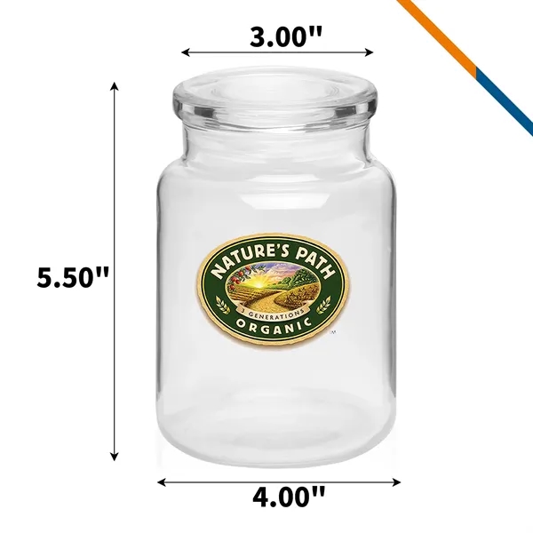Mand Glass Candy Jars - 26 OZ. - Mand Glass Candy Jars - 26 OZ. - Image 2 of 9