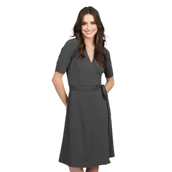 Edwards Garment - Point Grey - Women's 2-Pocket Wrap Dress - Edwards Garment - Point Grey - Women's 2-Pocket Wrap Dress - Image 1 of 2