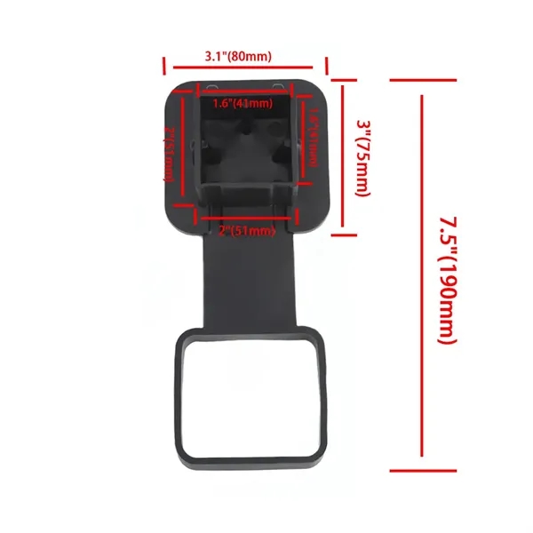 Trailer Hitch Cover - Lockable & Weatherproof - Trailer Hitch Cover - Lockable & Weatherproof - Image 8 of 15
