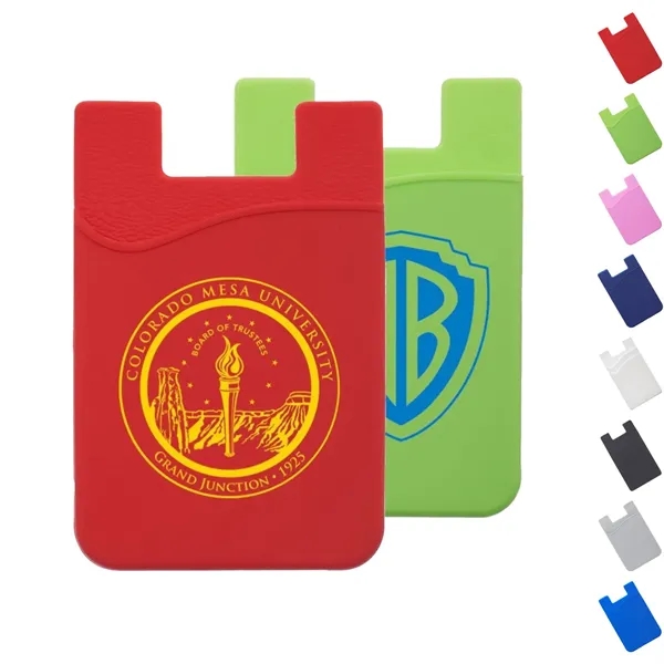 Domestic Silicone Phone Wallet - Domestic Silicone Phone Wallet - Image 0 of 9